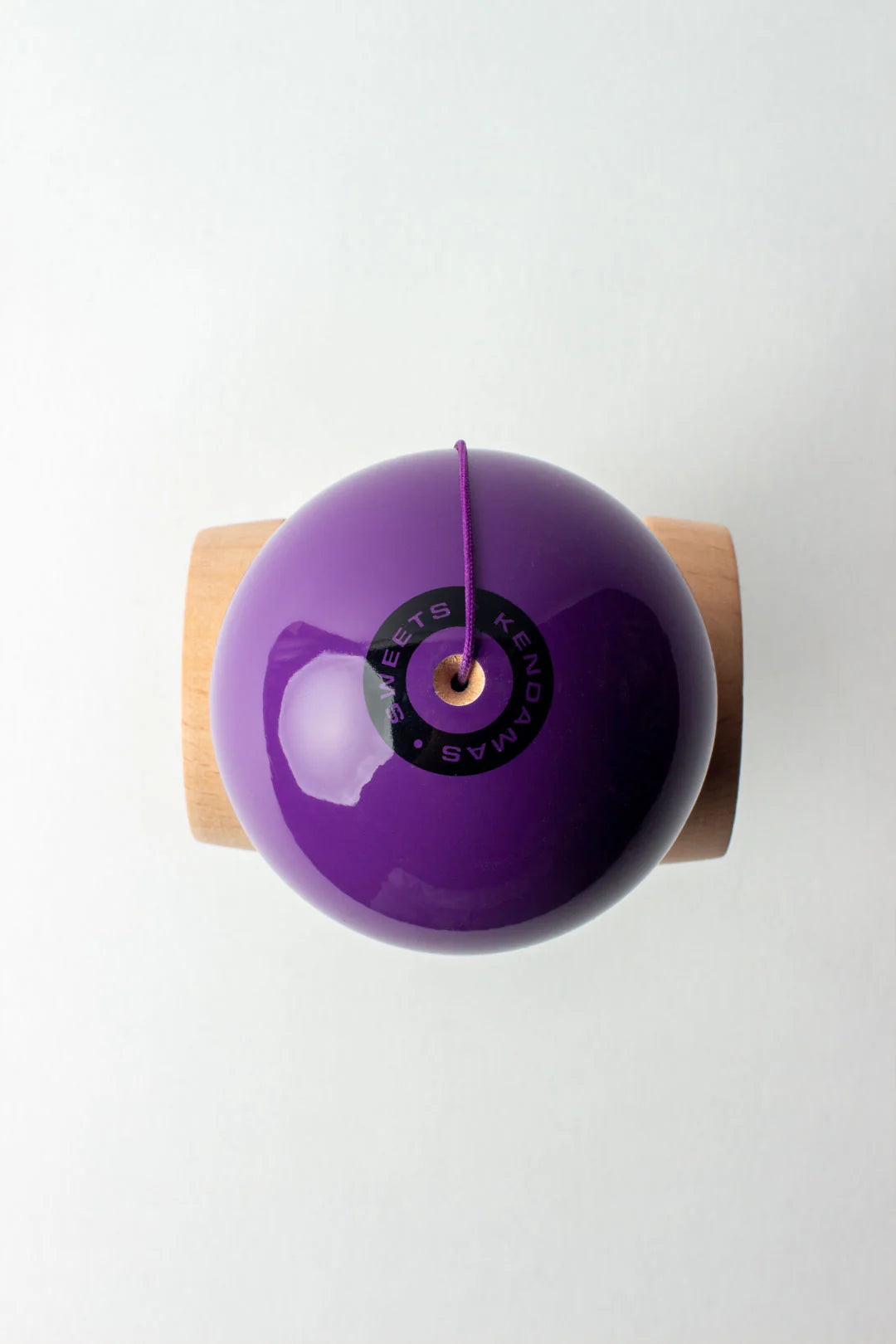 SWEETS KENDAMAS AMPED SHAPE - STARTER - PURPLE (STICKY CLEAR)