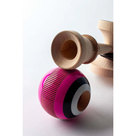 SWEETS KENDAMAS BROKEN SHAPE - BROKEN BONES - ELECTRIC PINK (ANTI SKID)