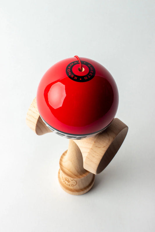 SWEETS KENDAMAS AMPED SHAPE - STARTER - RED (STICKY CLEAR)