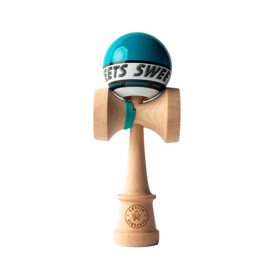 SWEETS KENDAMAS AMPED SHAPE - STARTER - TEAL (STICKY CLEAR)
