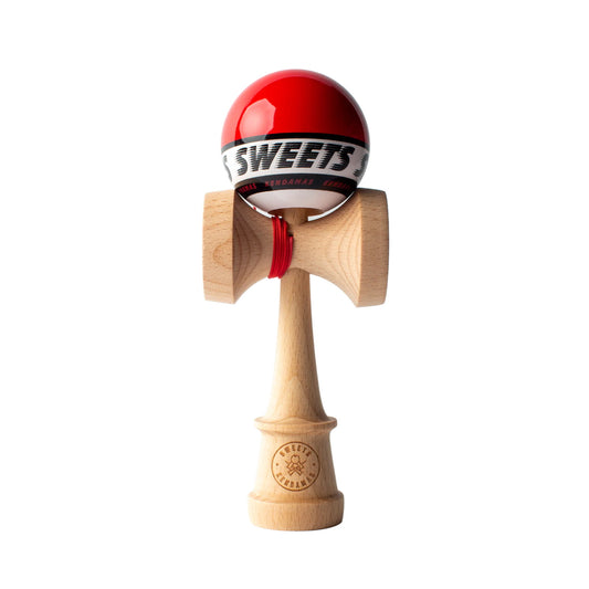 SWEETS KENDAMAS AMPED SHAPE - STARTER - RED (STICKY CLEAR)