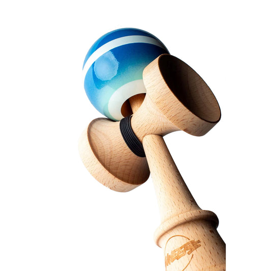 SWEETS KENDAMAS - BROKEN SHAPE - HORIZON FADE - BLUE/WHITE - (ANTI-SKID)