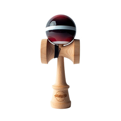SWEETS KENDAMAS - BROKEN SHAPE - HORIZON FADE - BLACK/RED - (ANTI-SKID)